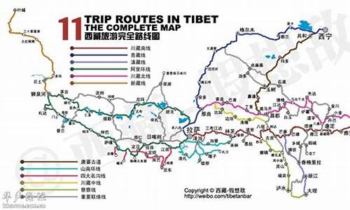 西藏旅游路线图手绘图_西藏旅游路线图手绘图片