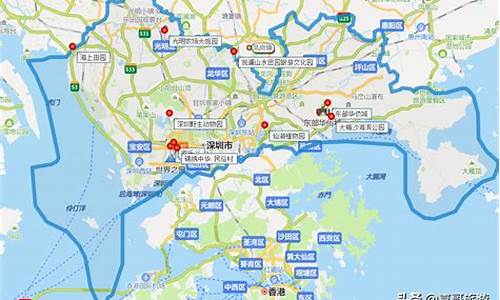 深圳自助游路线_深圳自助游路线图