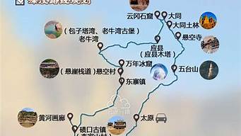 山西旅游攻略最全最好的自驾线路