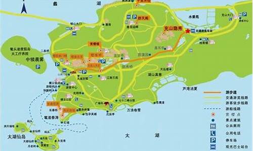 鼋头渚景区地图_鼋头渚景区地图 最新