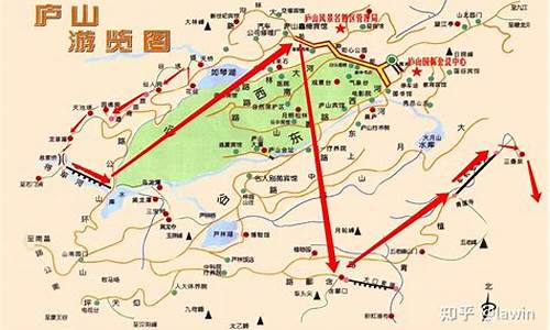 庐山二日游最佳路线图最新版最新_庐山二日游的详细线路